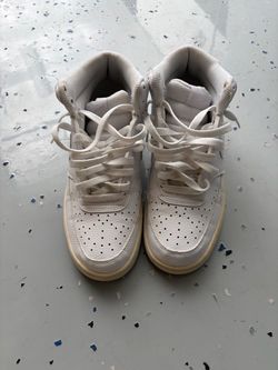 Nike Air Force 1 Mid White Sneakers Size 7