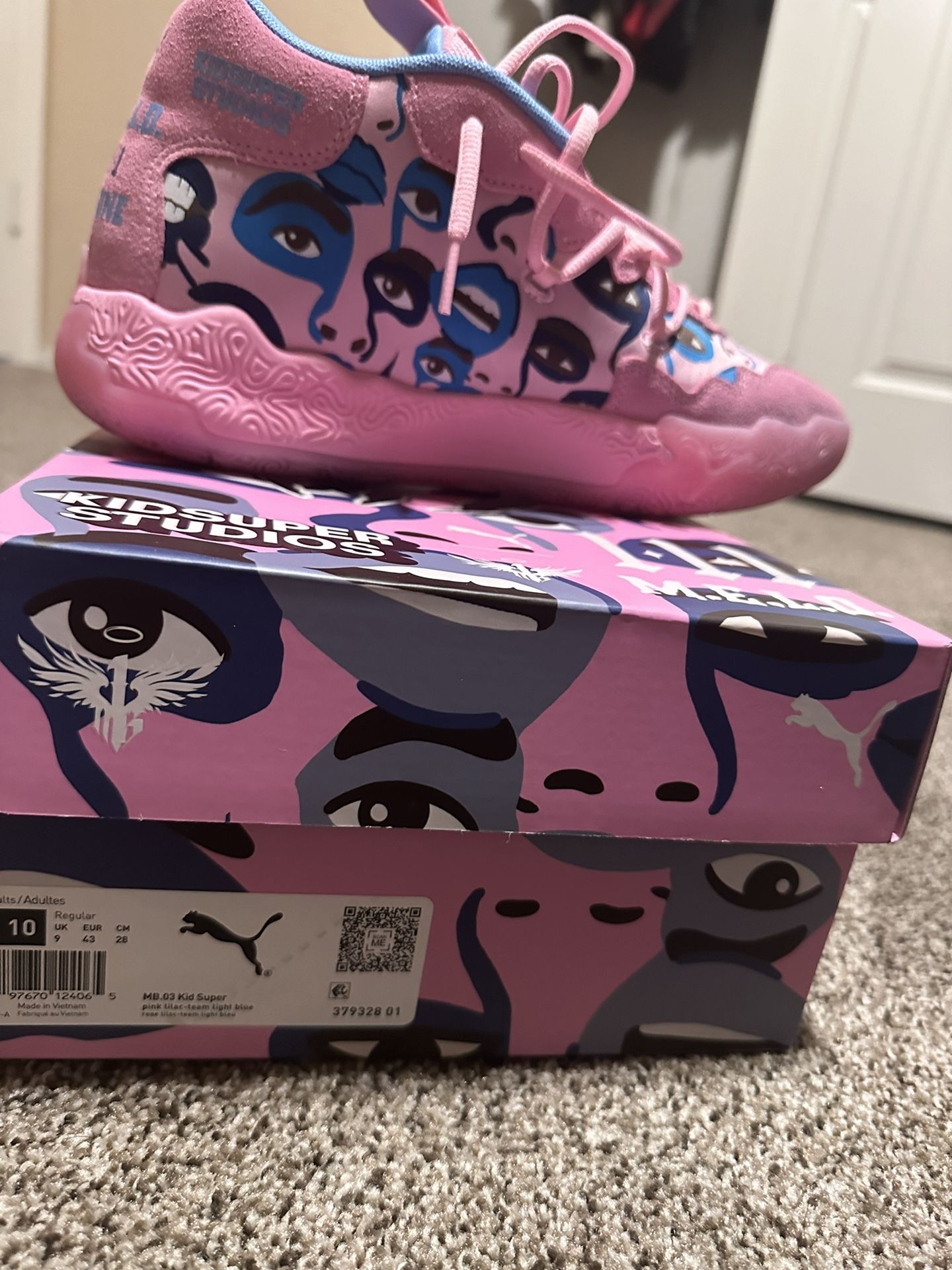 PUMA x LAMELO BALL x KIDSUPER MB.03 Men's Basketball Shoes