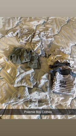 Ropa de bebe prematuro