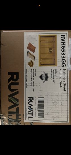Ruvati Stainless Steel Sink