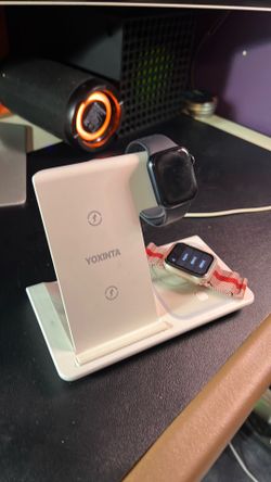 Apple Watch with charger station included - with air pods charger station included .