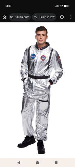 Adult space suit astronaut costume Halloween