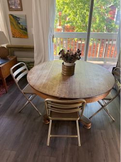 Vintage folding chairs