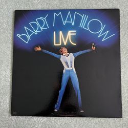 1977 Barry Manilow Live 2 LP Record Set  With A Gatefold Cover AL8500