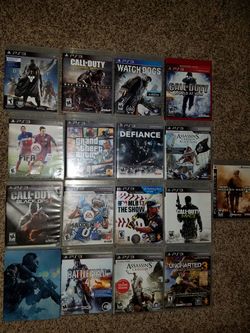 PS3 GAMES 10 each
