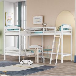 Triple bunk / Loft Bed