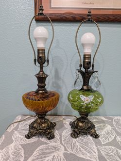 Vintage MCM table lamps