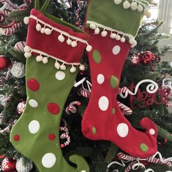 Christmas Stockings Both For $5