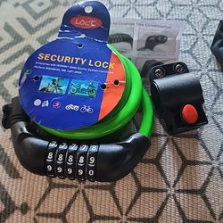 Lock  Anti-theft Steel Wire Safety Padlock/cable