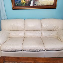 Leather Living Room Set -$350 