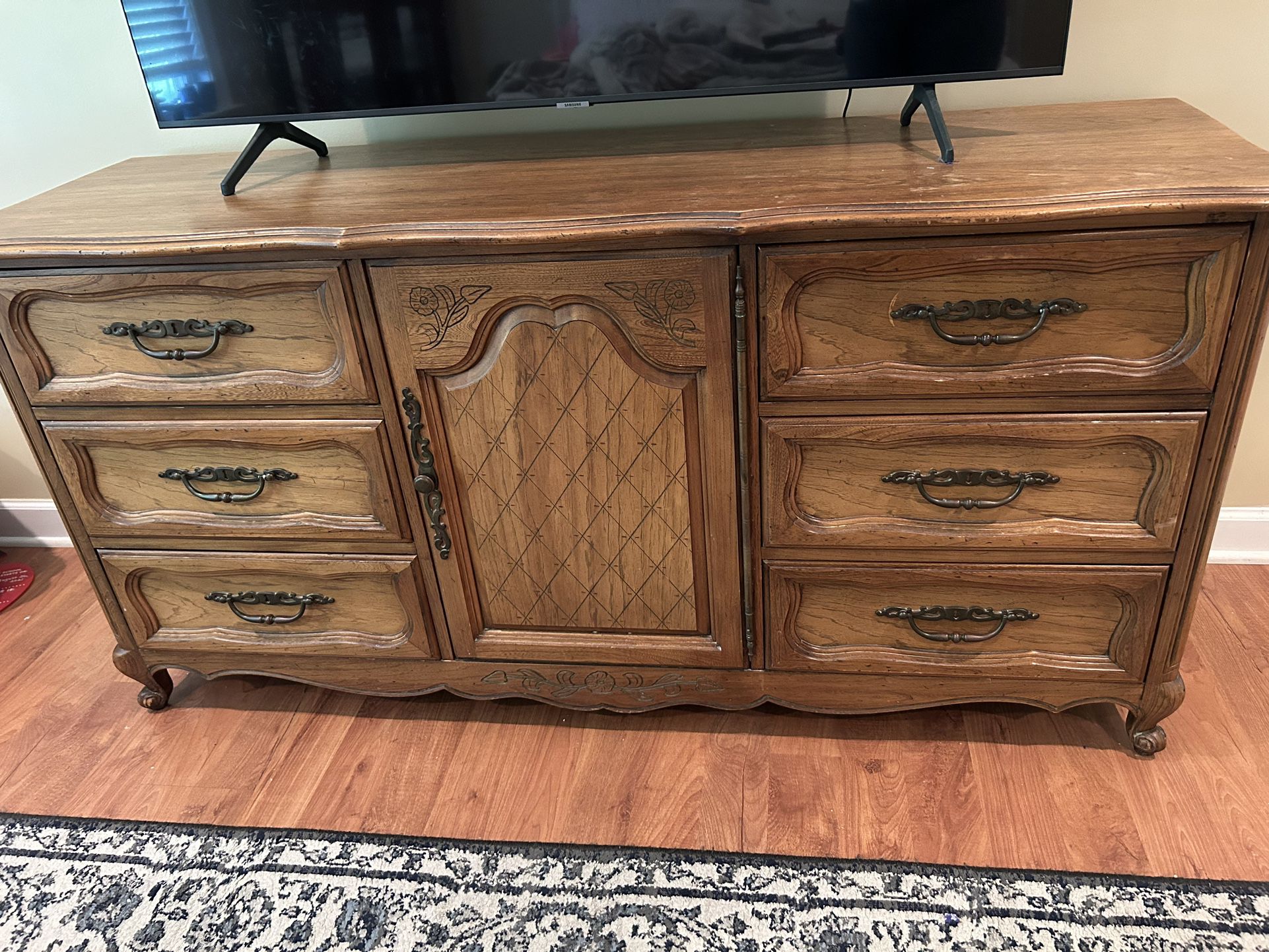 Dresser, Armoire And Nightstand 
