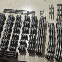 67 Pcs O Guage Lionel Train Track Curved and Straight Pieces