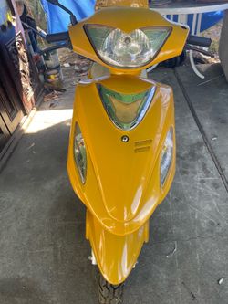 Gas scooter