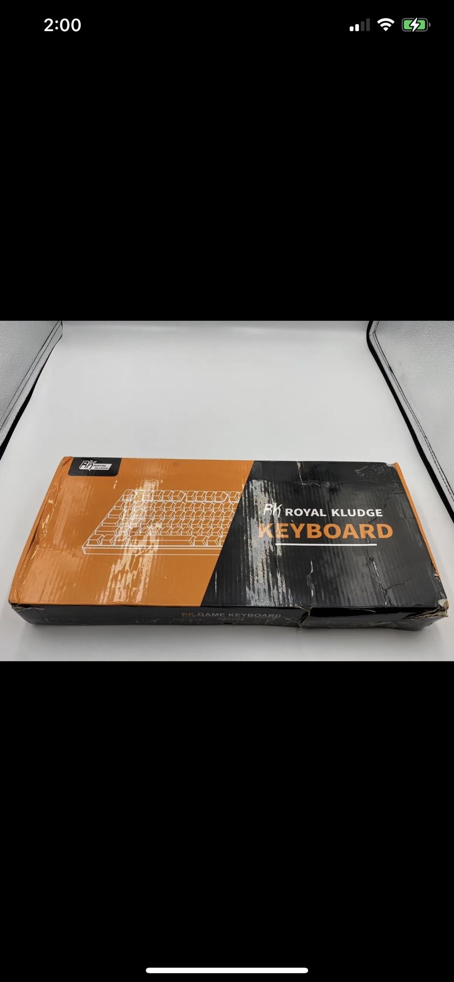 Royal Kludge Sink87 Dual Modes Brown Switch Keyboard Black Sink87g RGB IBM87K