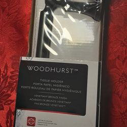 Delta 73250-RB Woodhurst Tissue Holder Venetian Bronze New Sealed