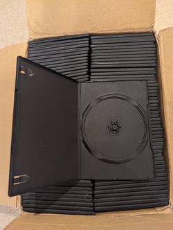 Brand new 100 Slim Black Single CD/DVD 