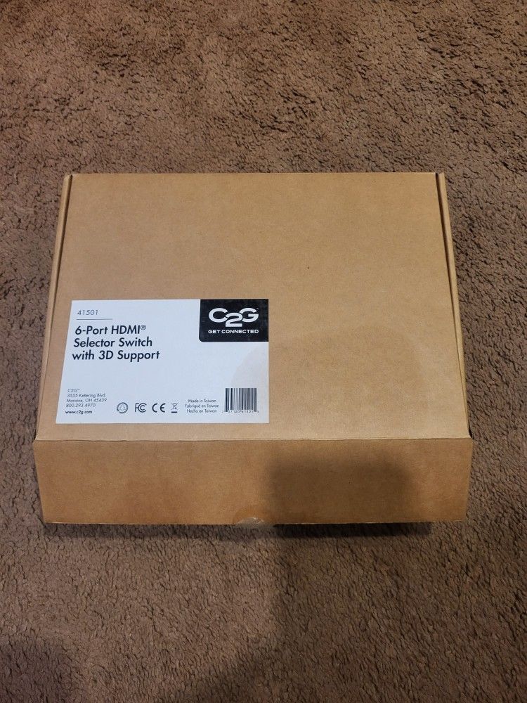 2CG 6 Port HDMI Selector New