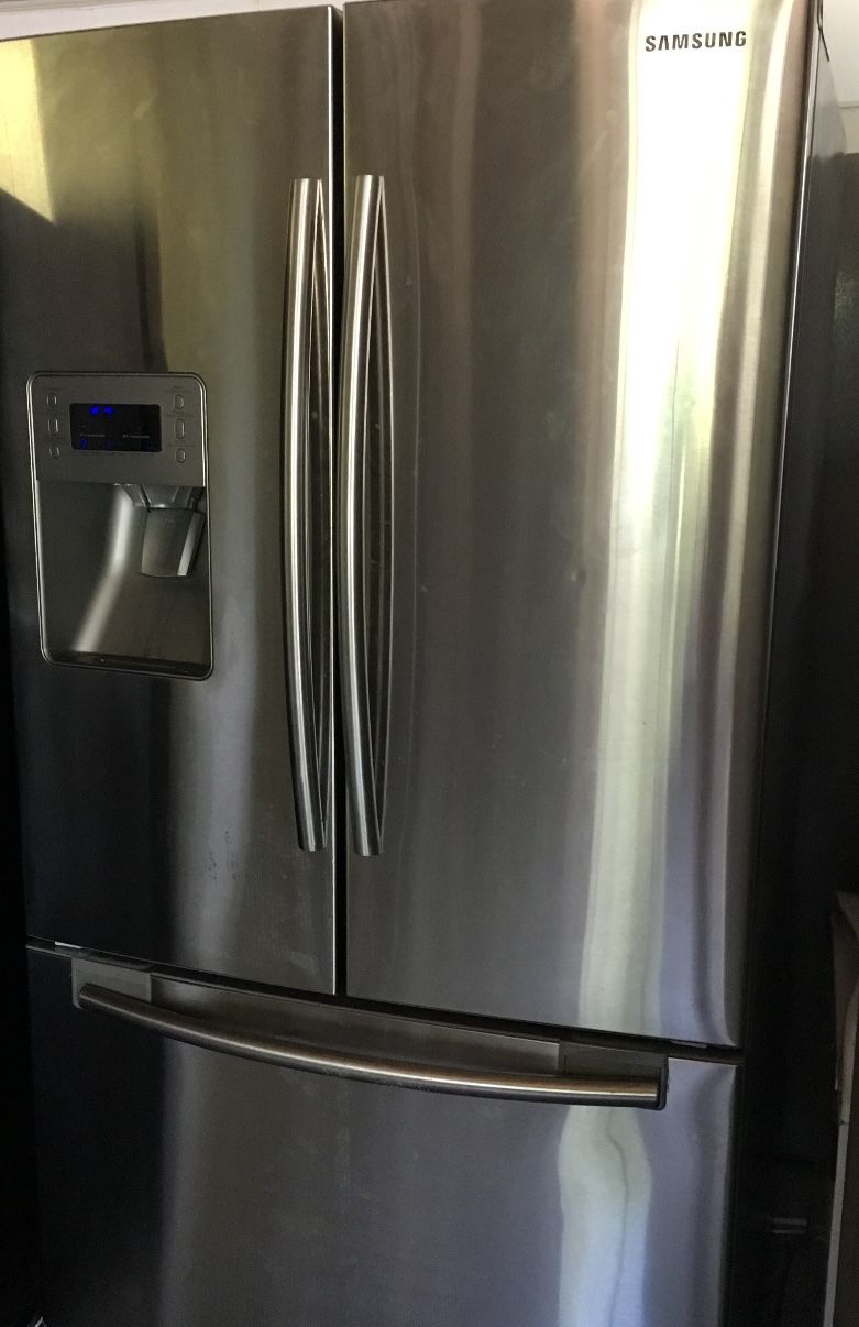 Samsung 3 Door Stainless Fridge 