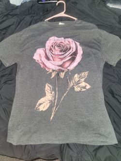 Grey XXS shirt with flower