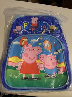 New large peppa pig backpack