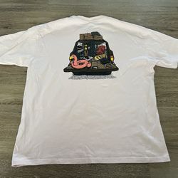 CONVERSE Outdoor Road Truck Mens Tee T-shirt Pink Size M  