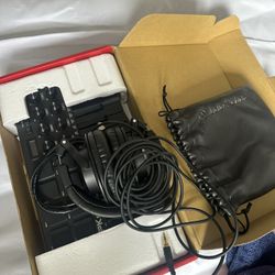 MPK MINI3 and auto-technica headphones