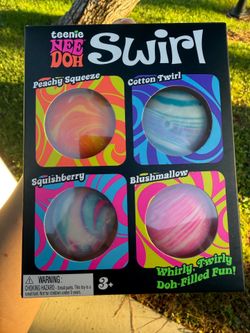 Needoh 4 PK Swirl