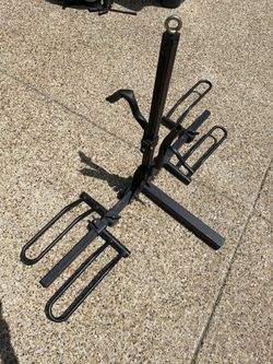 Like New Foldable Heavy Duty Bike Rack For Two Bikes