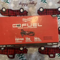 M18 Fuel  Hole  Hawg. 1/2 Right Angle Drill 