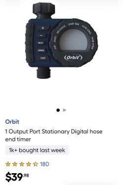 Hose Faucet Timer