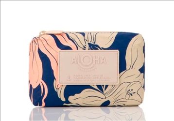 NWT Aloha Collection Hoaloha Mini Pouch Navy - Sold Out