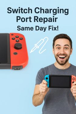 Nintendo Switch Not Charging? USB-C Port Fix”