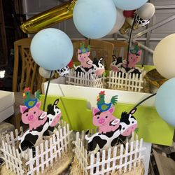 Animal Theme Centerpieces Free 
