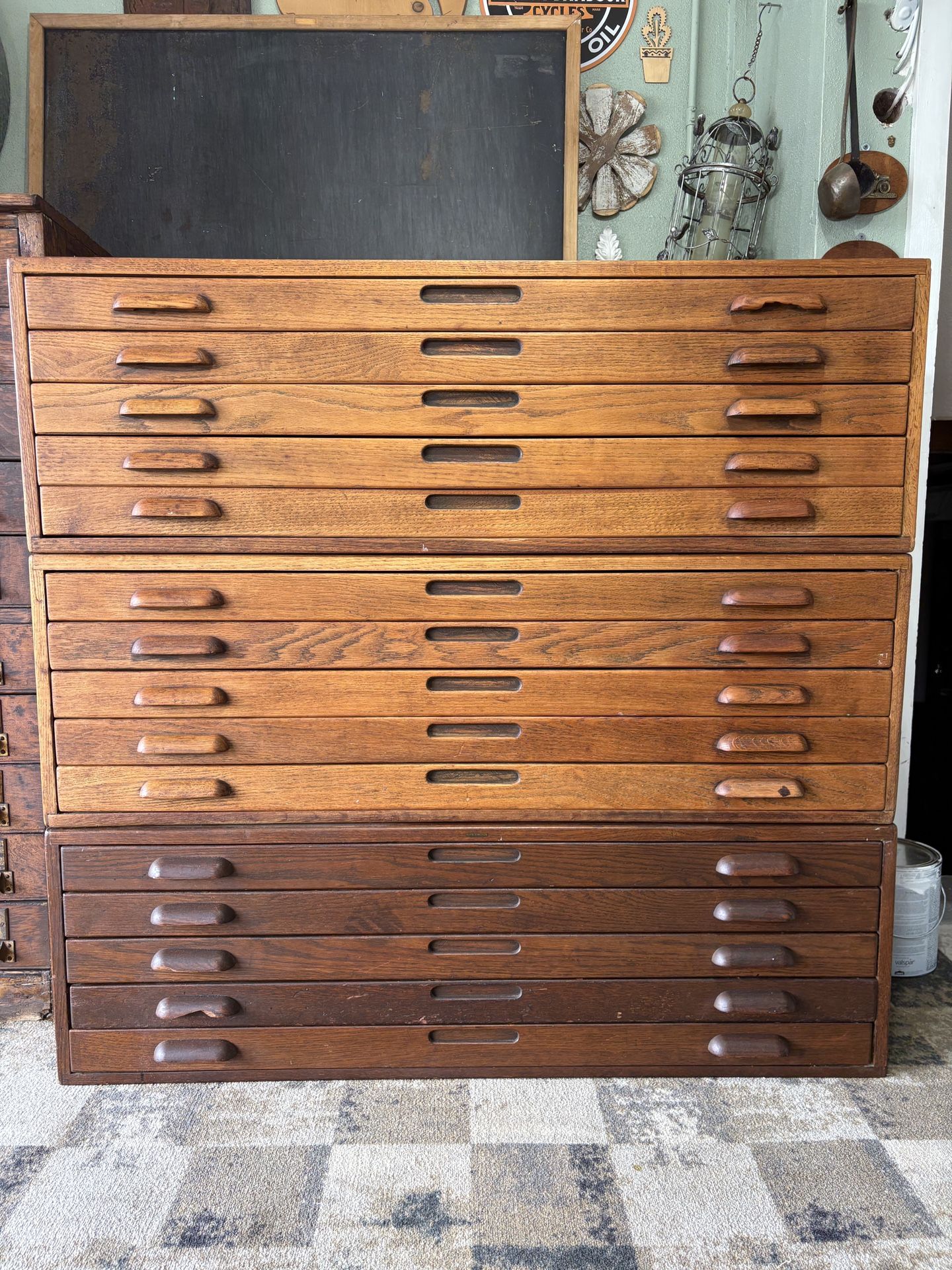 Hamilton Oak Flat Files