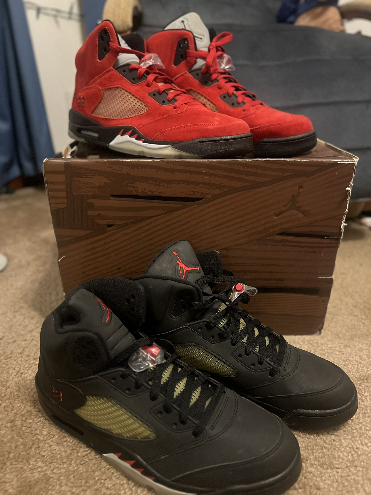 Air Jordan Retro 5 Raging Bull Pack DS (2009) Size 13