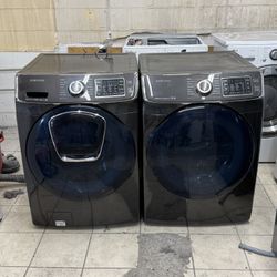 SAMSUNG WASHER (add Wash) DRYER ELECTRIC STACKABLE 