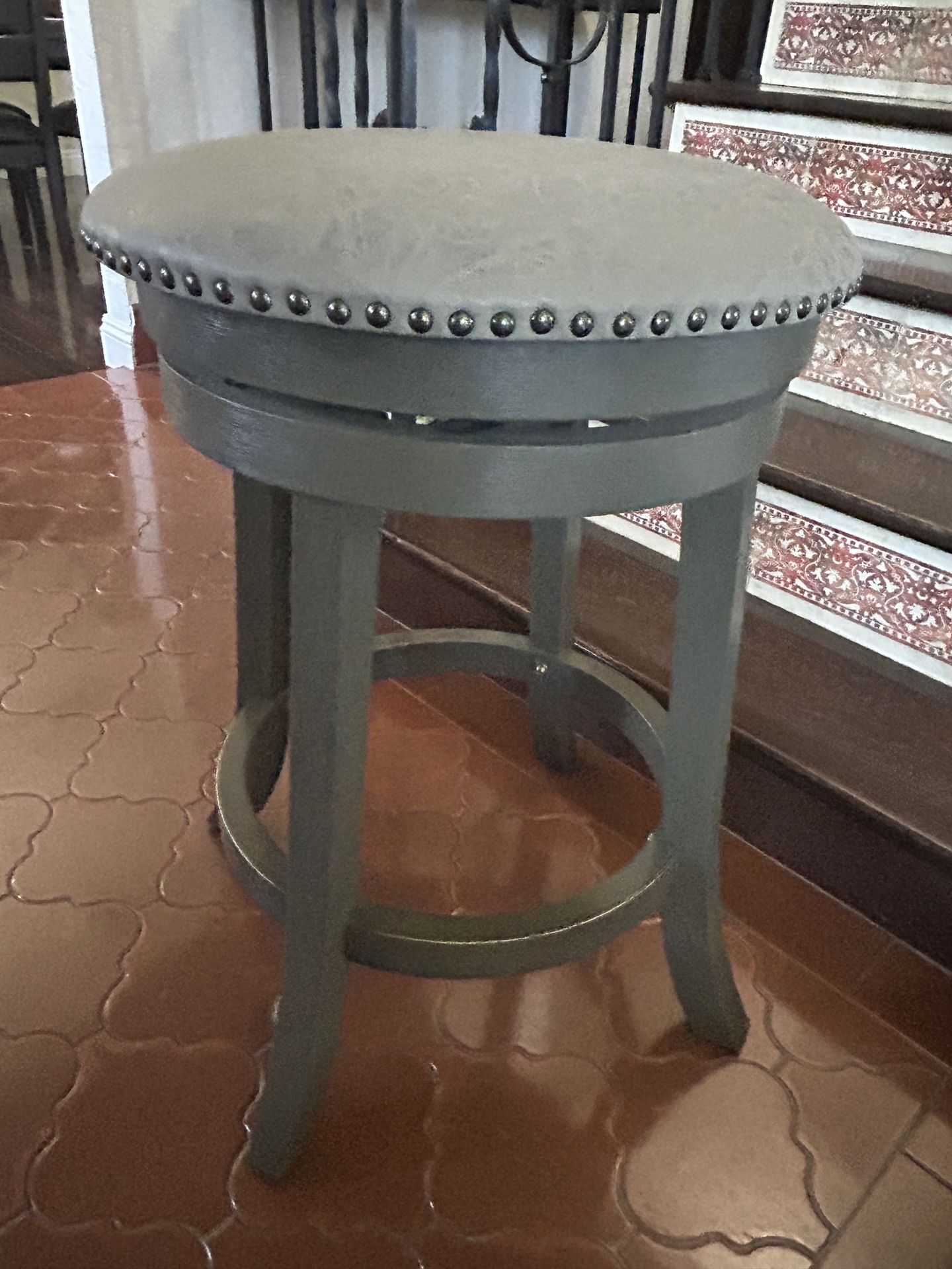 Individual grey stool