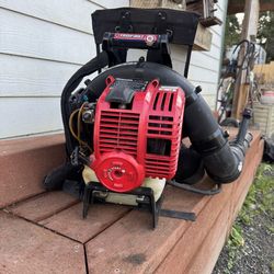 Back pack blower Troy bilt