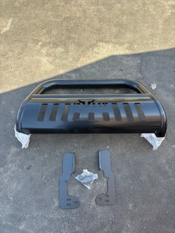 06-08 Dodge Ram 1500 Black Bull Bully Guard W/ Brackets