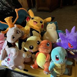 Pokémon Plushies