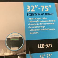 Tv Wall Mount 32”-75” 