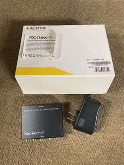 KanexPro Audio To HDMI Converter