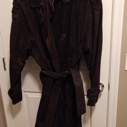 Wilson's Leather Men's Duster Trench Coat