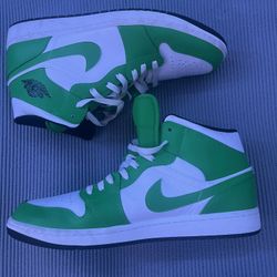 Jordan 1 Size 13 Lucky Green 