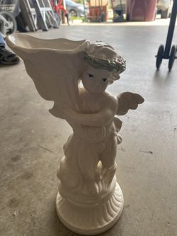 Angel vase