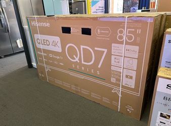 85” Hisense QLED QD7N 4K UHD Smart Google Tv