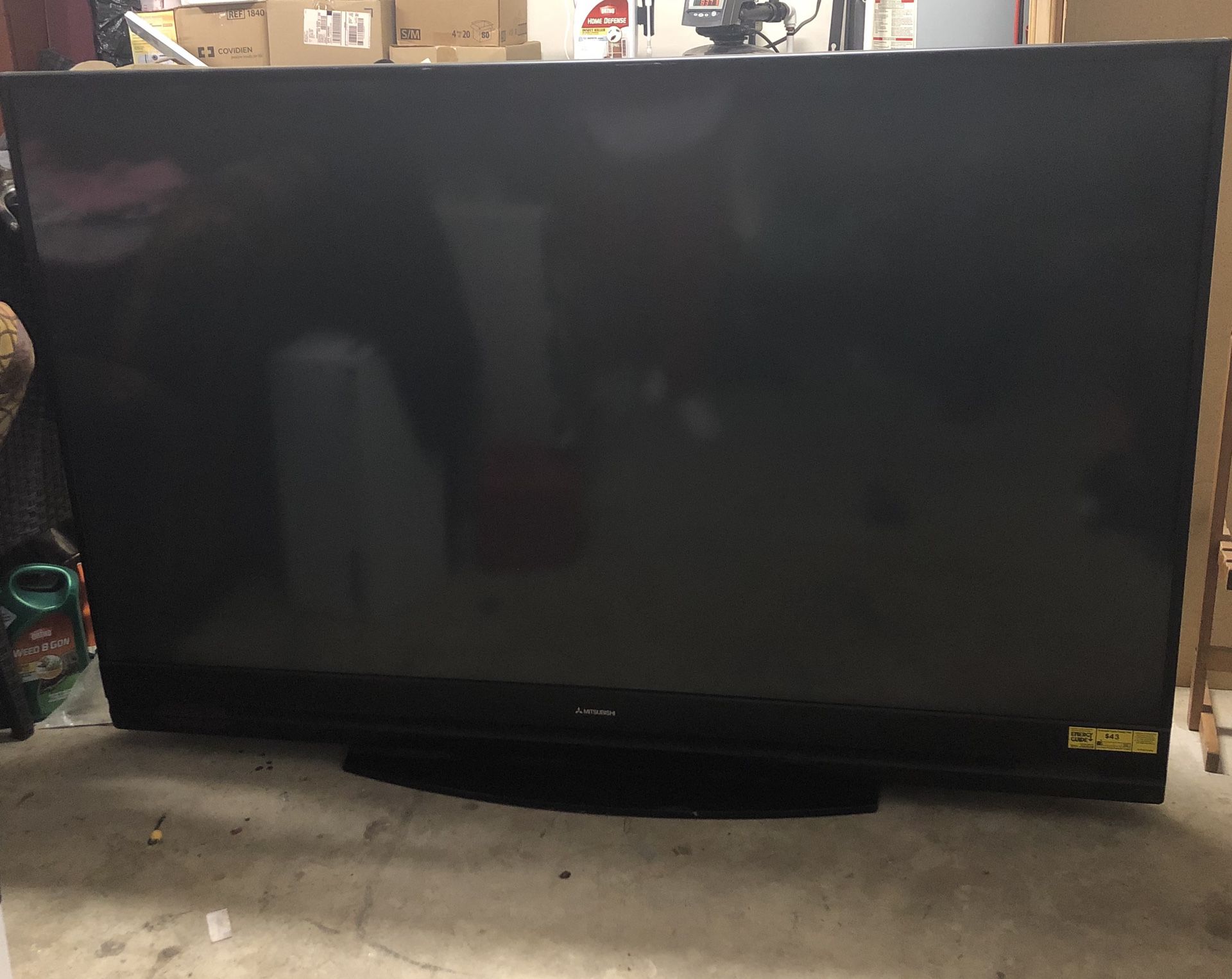 Mitsubishi 82 inch Projection TV
