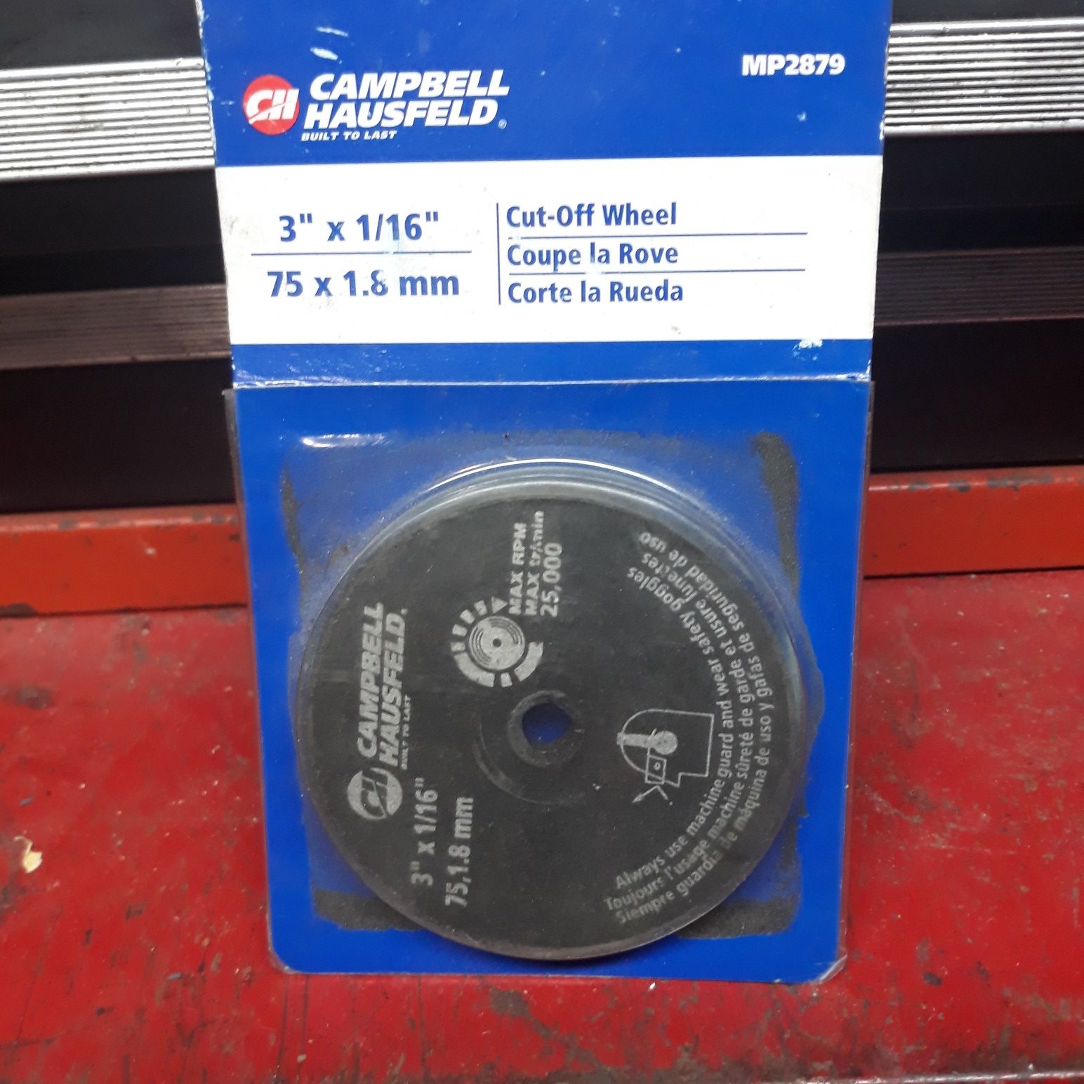 3" x 1/16" Cut Off Wheel