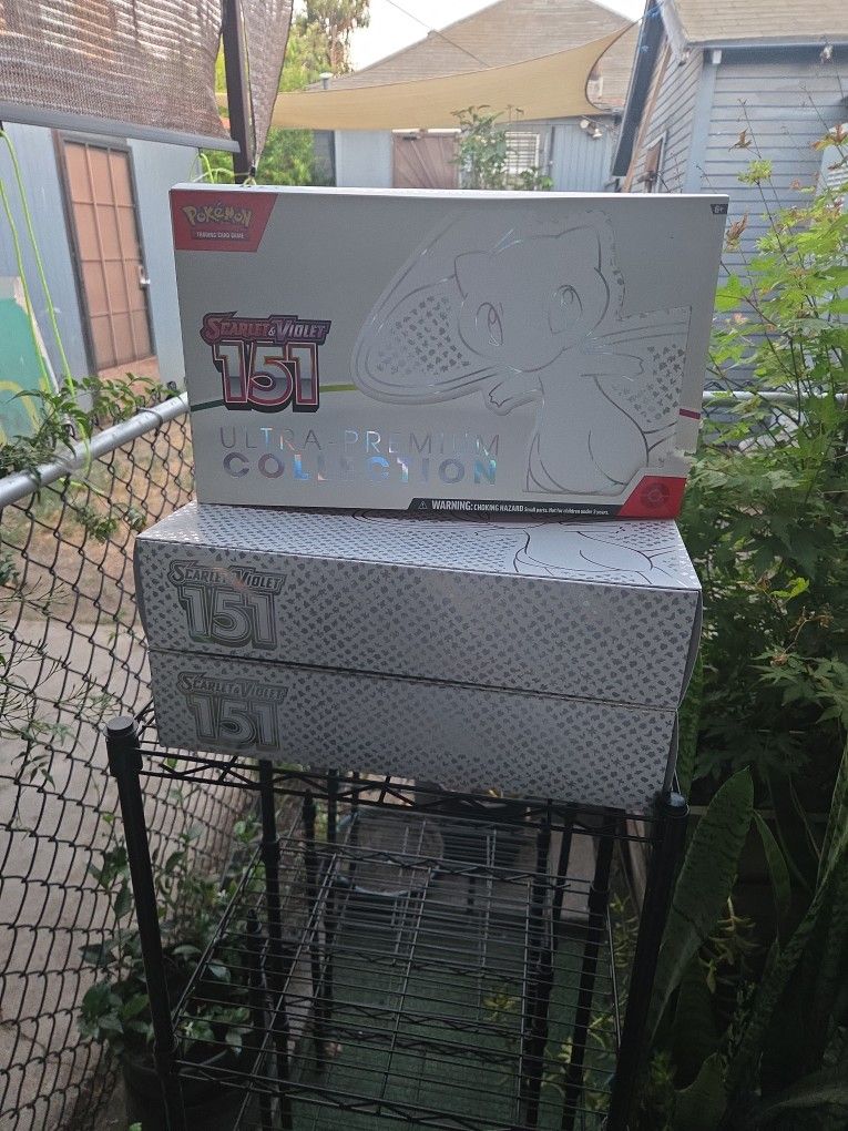 151 Empty Ultra Premium Collection Boxes