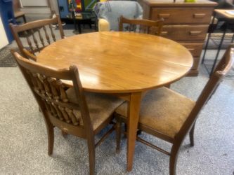 Vintage kitchen table and chairs